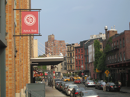 <h3>Outdoor signage</h3><p>Waterproof inkjet on vinyl is a fast, cost-effective way to
	       produce exterior signage. This restaurant sign is laminated to red plexiglass to get
	       a glowing natural backlight.</p>